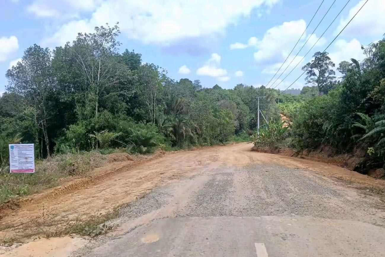 Telan Anggaran Rp6,87 Miliar, Peningkatan Jalan Ginih–Kinipan Mulai Dikerjakan