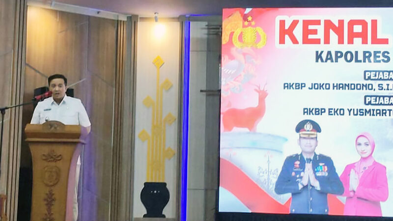 Pemkab Lamandau Gelar Acara Kenal Pamit, Kapolres Lamandau Resmi Berganti