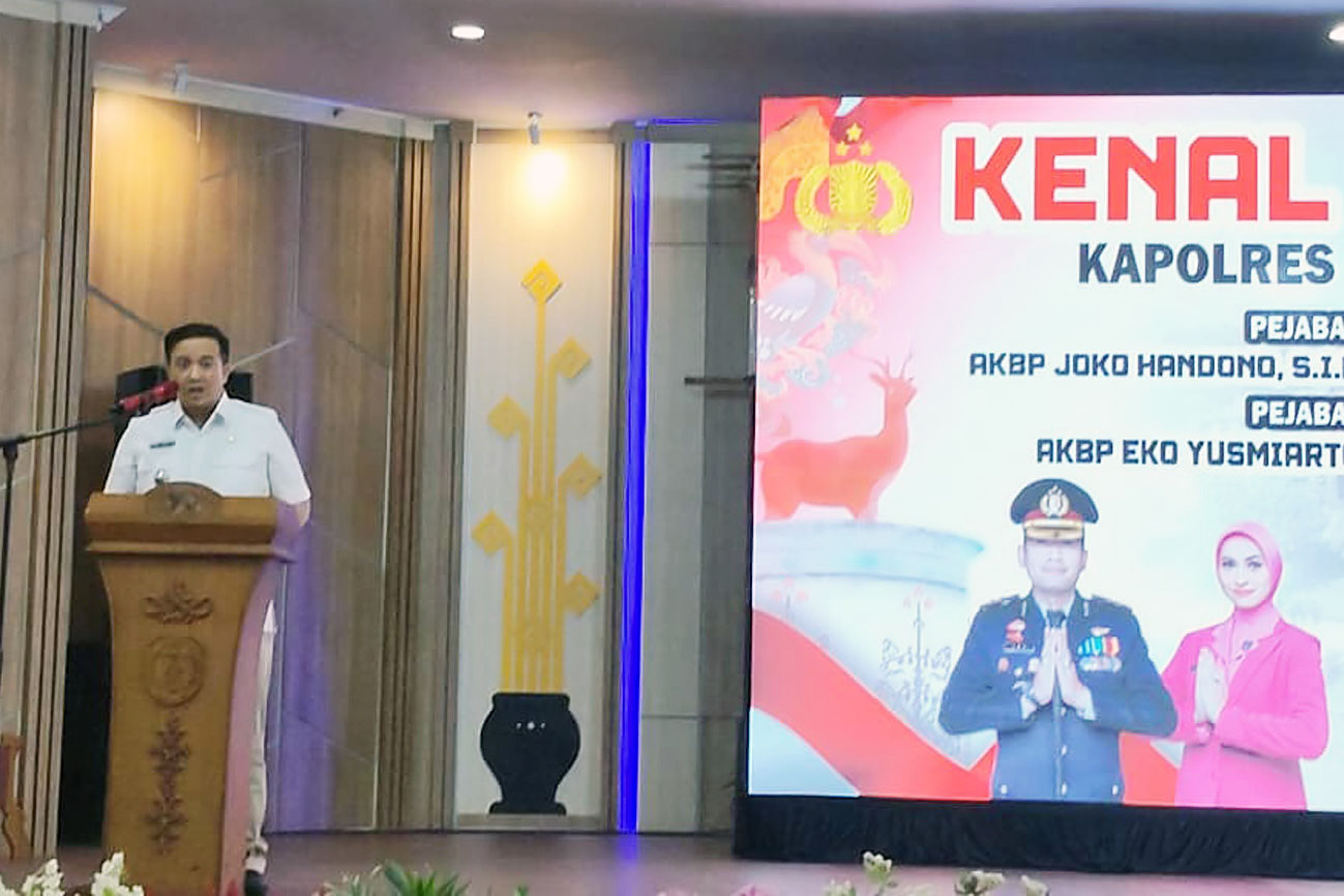 Pemkab Lamandau Gelar Acara Kenal Pamit, Kapolres Lamandau Resmi Berganti
