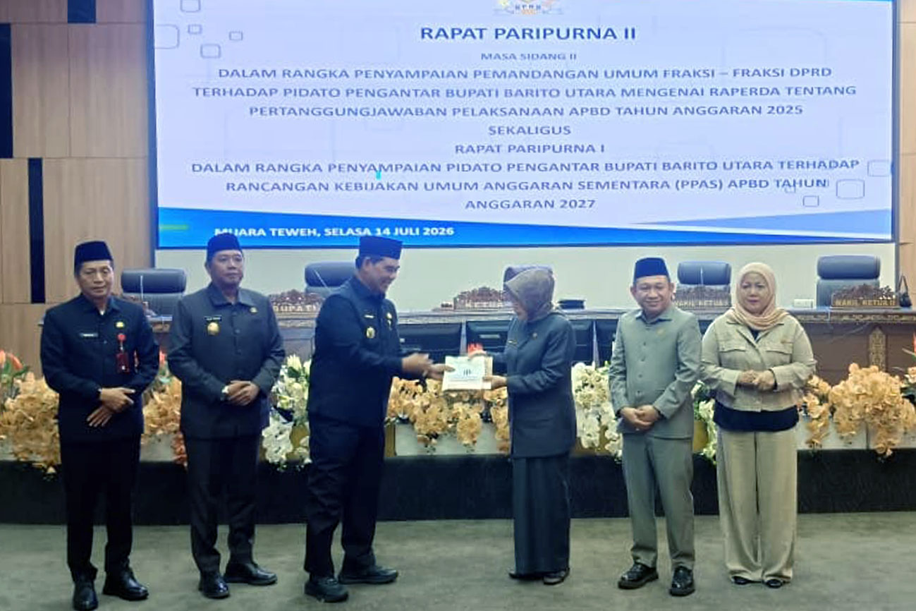 Rapur Penyampaian Pemandangan Umum Fraksi DPRD Terhadap Pidato Pengantar Bupati