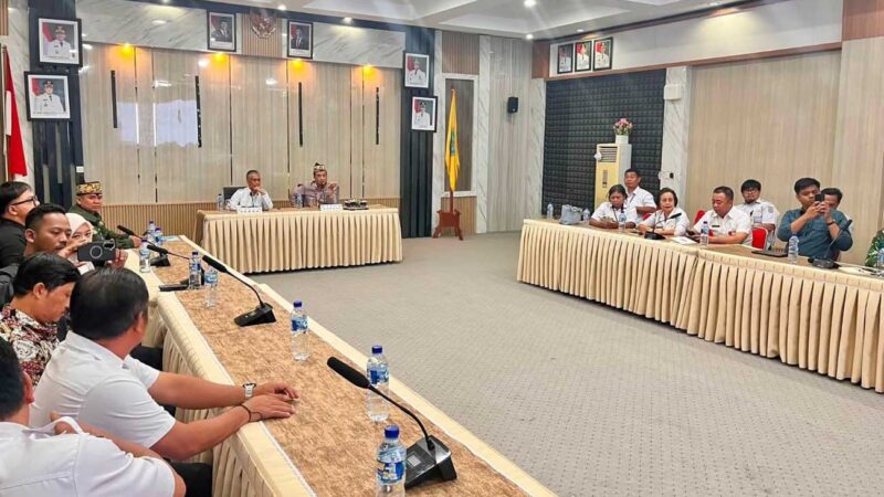 Bupati Lamandau Pimpin Rakor Kelangkaan BBM, HET Pertalite Tingkat Pengecer Rp13 Ribu per Liter