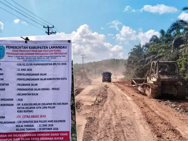 Peningkatan Jalan Simpang Sepaku–Perigi Resmi Dimulai