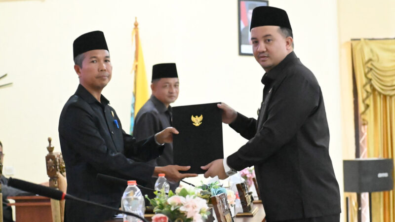 Raperda Pertanggungjawaban APBD 2025 Disetujui, Pemkab Lamandau Segera Ajukan Evaluasi ke Gubernur