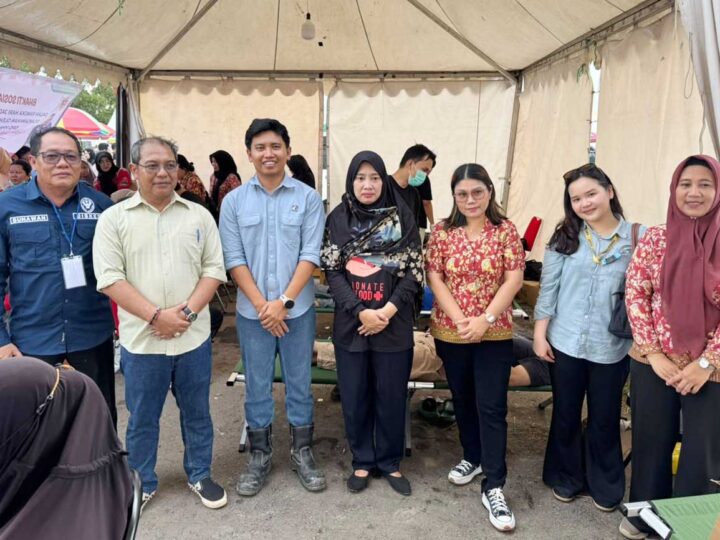 Kolaborasi PT Pamapersada Nusantara dan Labor Kesehatan Daerah Laksanakan Donor Darah pada Barito Utara Expo