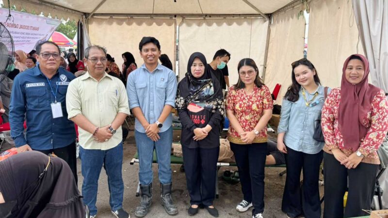 Kolaborasi PT Pamapersada Nusantara dan Labor Kesehatan Daerah Laksanakan Donor Darah pada Barito Utara Expo