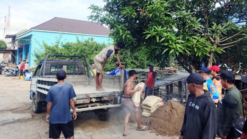 Dukungan PT ABB, Bangkitkan Semangat Gotong Royong Masyarakat Bangkuang