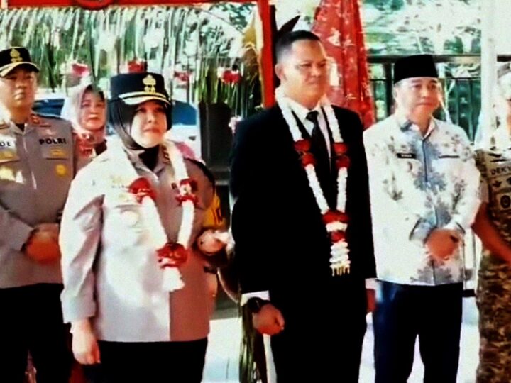 Penyambutan Kapolres Kapuas yang Baru AKBP Rina Perwitasari