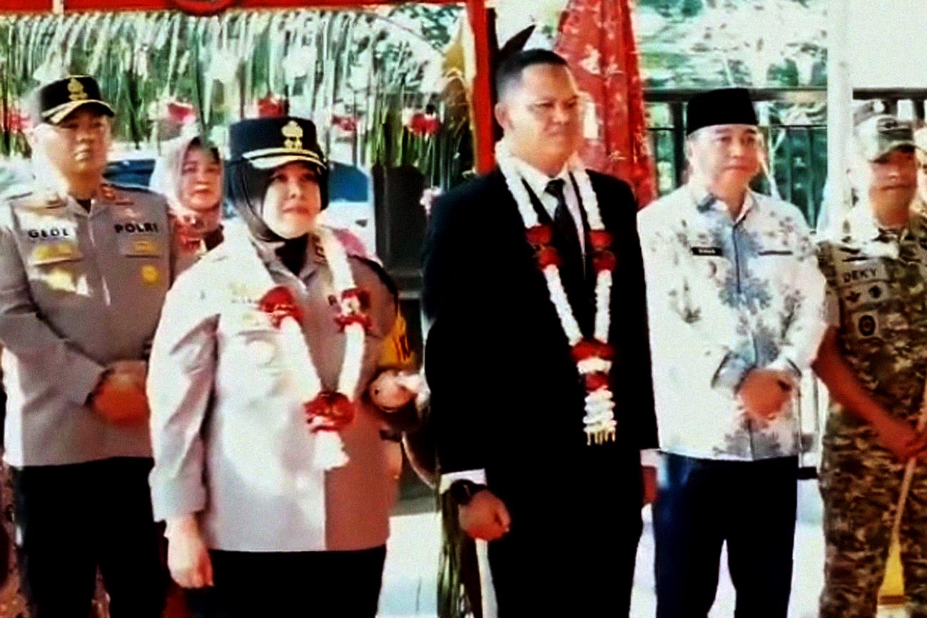 Penyambutan Kapolres Kapuas yang Baru AKBP Rina Perwitasari