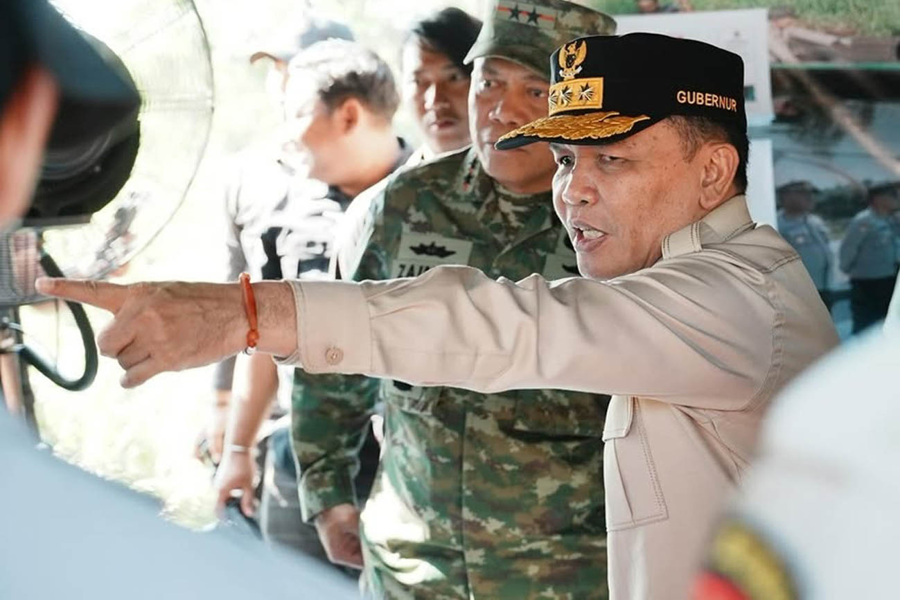 Tinjau Posko Siaga Penanganan Karhutla, Gubernur Berikan Arahan Penanganan yang Cepat dan Responsif