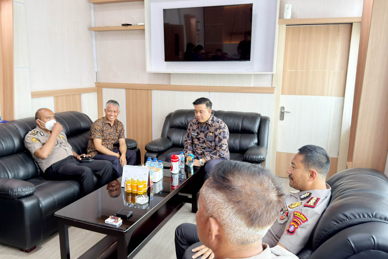 Pemkab Lamandau dan Polres Perkuat Sinergi Bahas Karhutla dan Antrean BBM