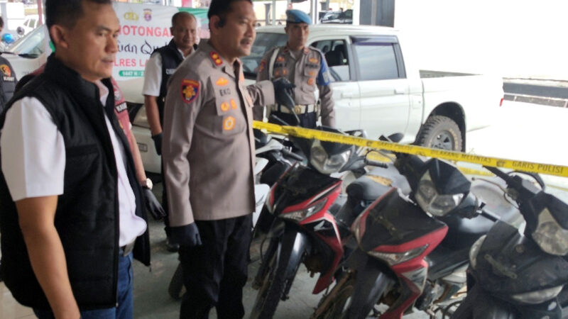 Satreskrim Polres Lamandau Bongkar Serangkaian Curanmor dan Curat, BB diamankan