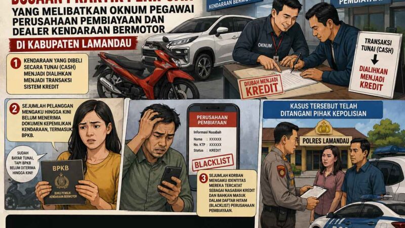 Diduga Alihkan Pembelian Cash Menjadi Kredit, 100 Warga Lamandau Disebut Jadi Korban