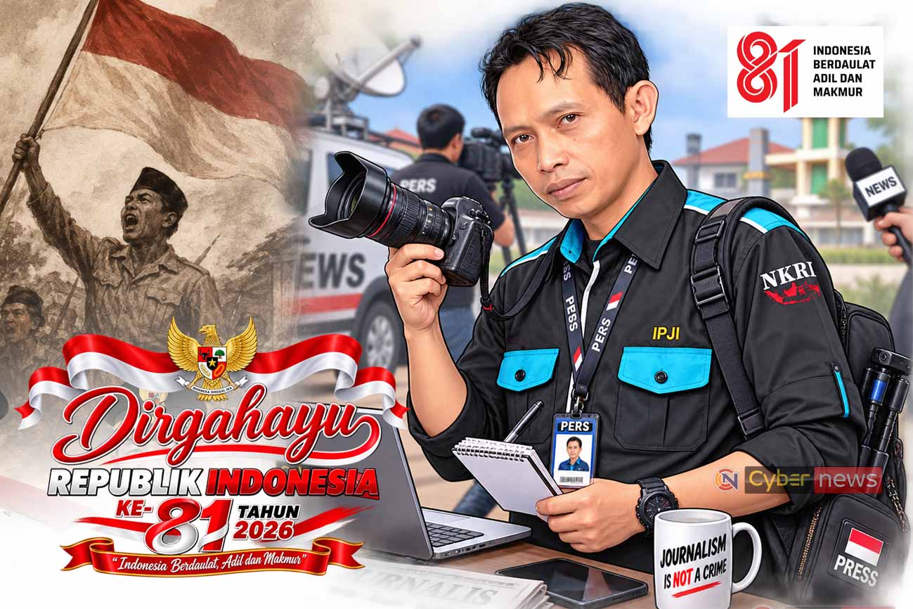 HUT ke-81 RI Jadi Momentum Refleksi, IPJI Kalteng Soroti Keadilan, Pers, dan Kesejahteraan Rakyat