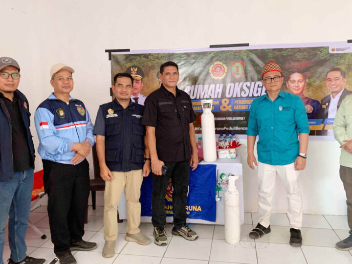 Karang Taruna Kalteng Bergerak Hadapi Karhutla, Posko Sigap Bencana dan Rumah Oksigen Didirikan di Petuk Ketimpun