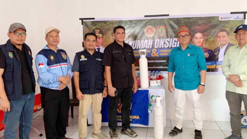 Karang Taruna Kalteng Bergerak Hadapi Karhutla, Posko Sigap Bencana dan Rumah Oksigen Didirikan di Petuk Ketimpun