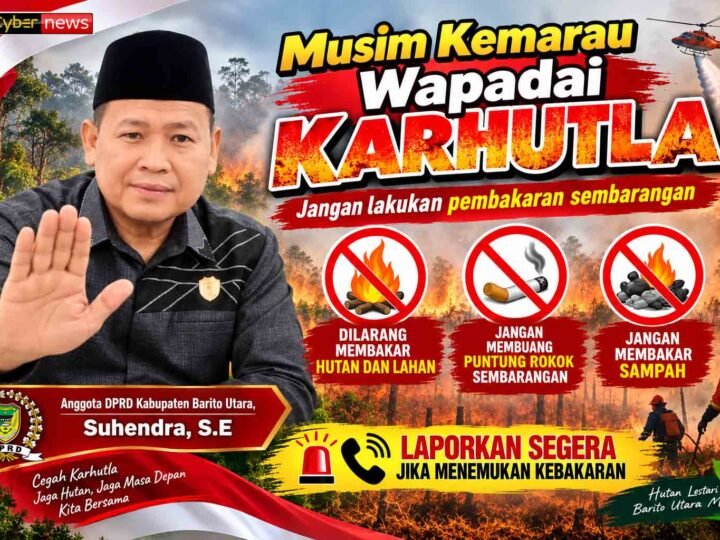 Musim Kemarau, Suhendra Imbau Warga Waspadai Potensi Kebakaran