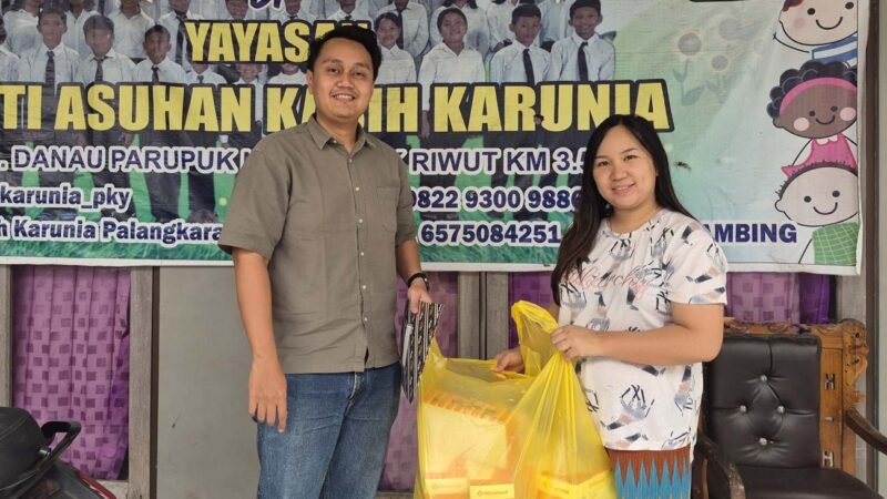 Kabut Asap Mengancam, TTA Group Salurkan 2.000 Masker dan Vitamin untuk 84 Anak Panti di Palangka Raya