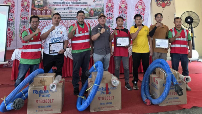 Cegah Karhutla, PT SKM Perkuat KTPA di Desa Binaan