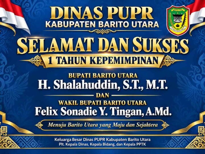 Setahun Kepemimpinan Shalahuddin-Felix, Dinas PUPR Barito Utara Tegaskan Dukungan Program GASPOL 11:12