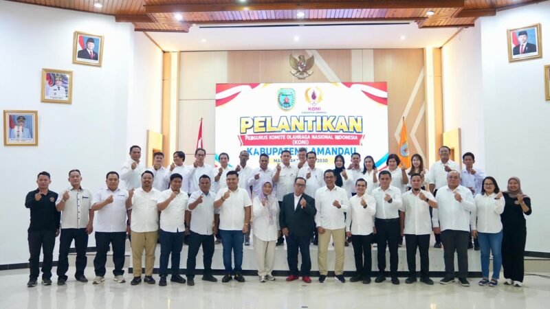 H. Rere Pimpin KONI Lamandau Periode 2026–2030