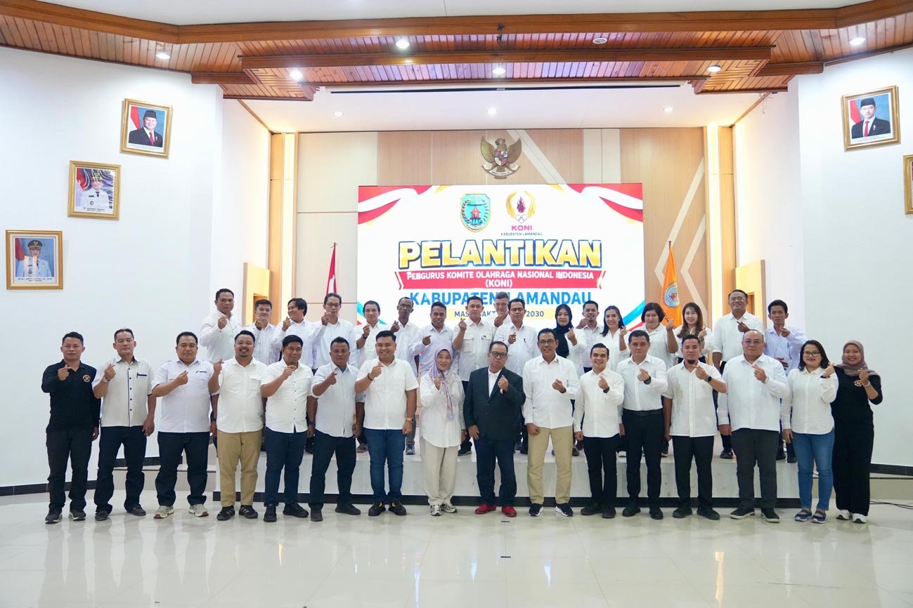 H. Rere Pimpin KONI Lamandau Periode 2026–2030